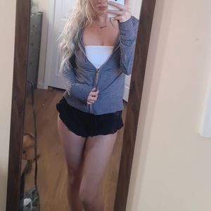 Gray hoodie
